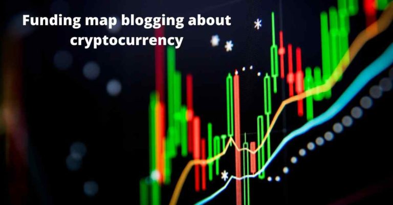 Funding map blogging about cryptocurrency